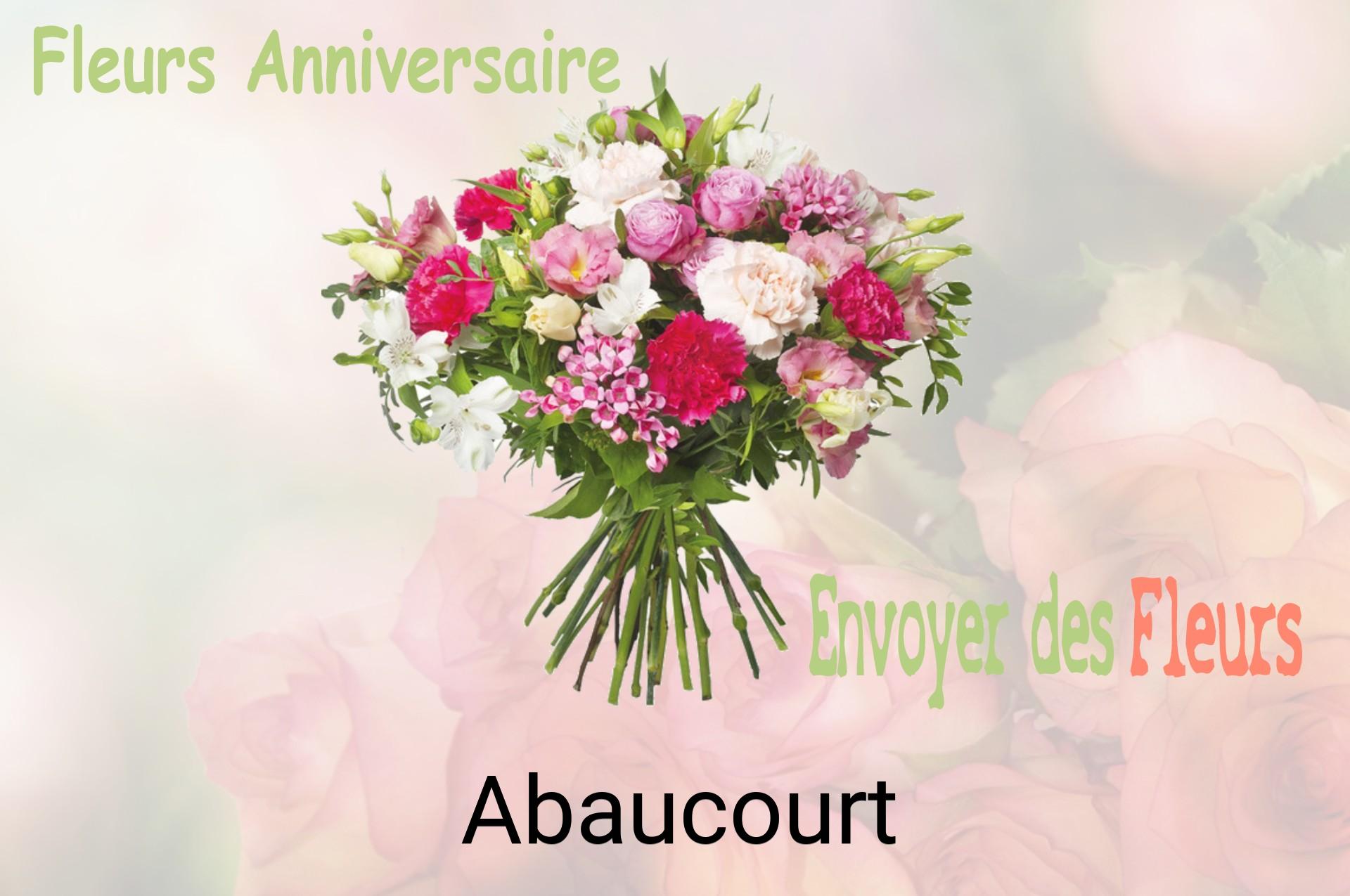 Bouquet de fleurs d’anniversaire livré à Abaucourt